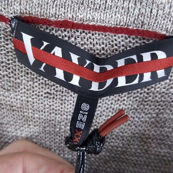 VAYDER Shirt Mens XXL Tan Button Up Short Sleeve Linen Blend Knit GIANNI $425 - Picture 3 of 8